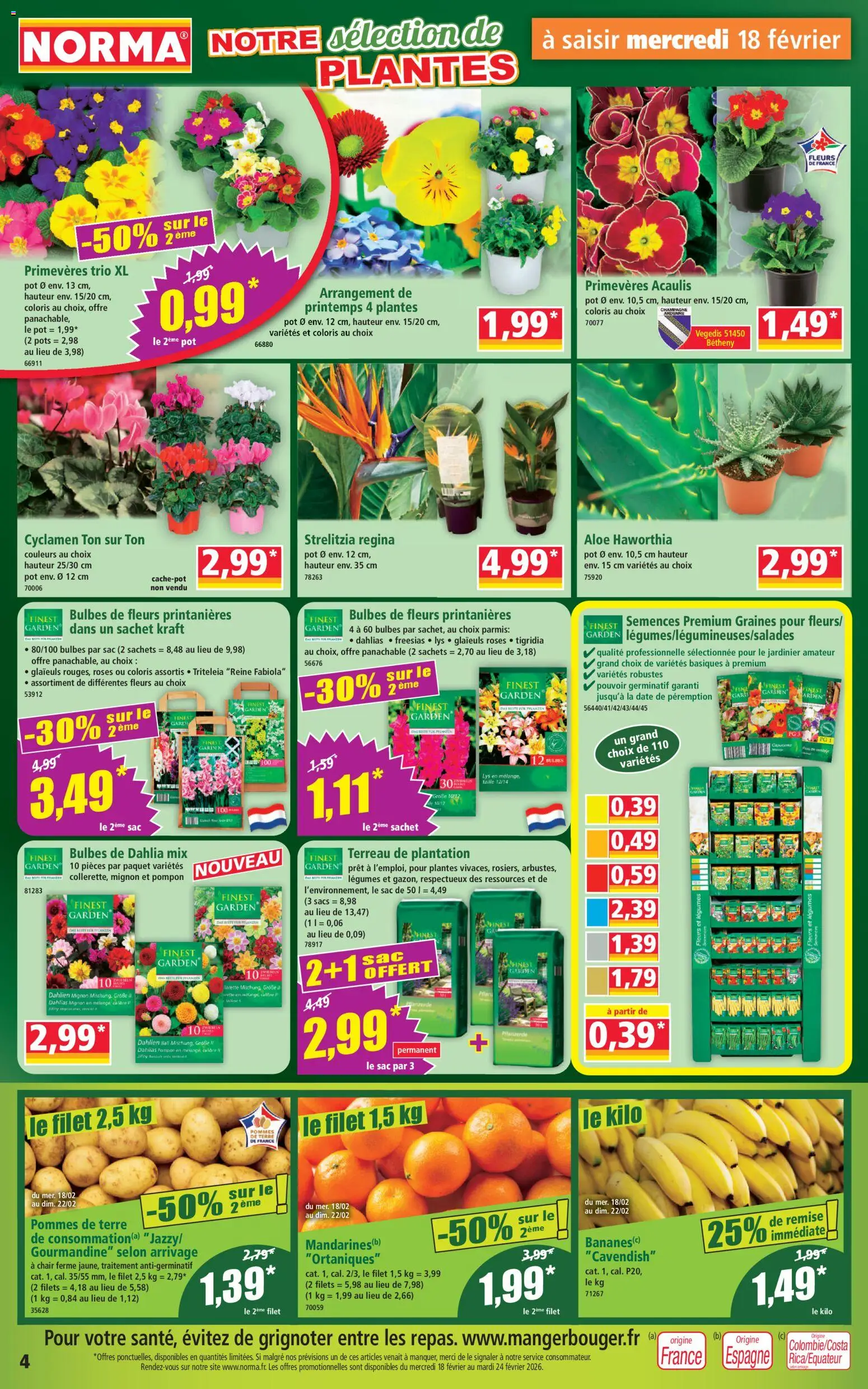 {H1} | Page: 4 | Produits: Plantes, Terreau, Champagne, Pommes