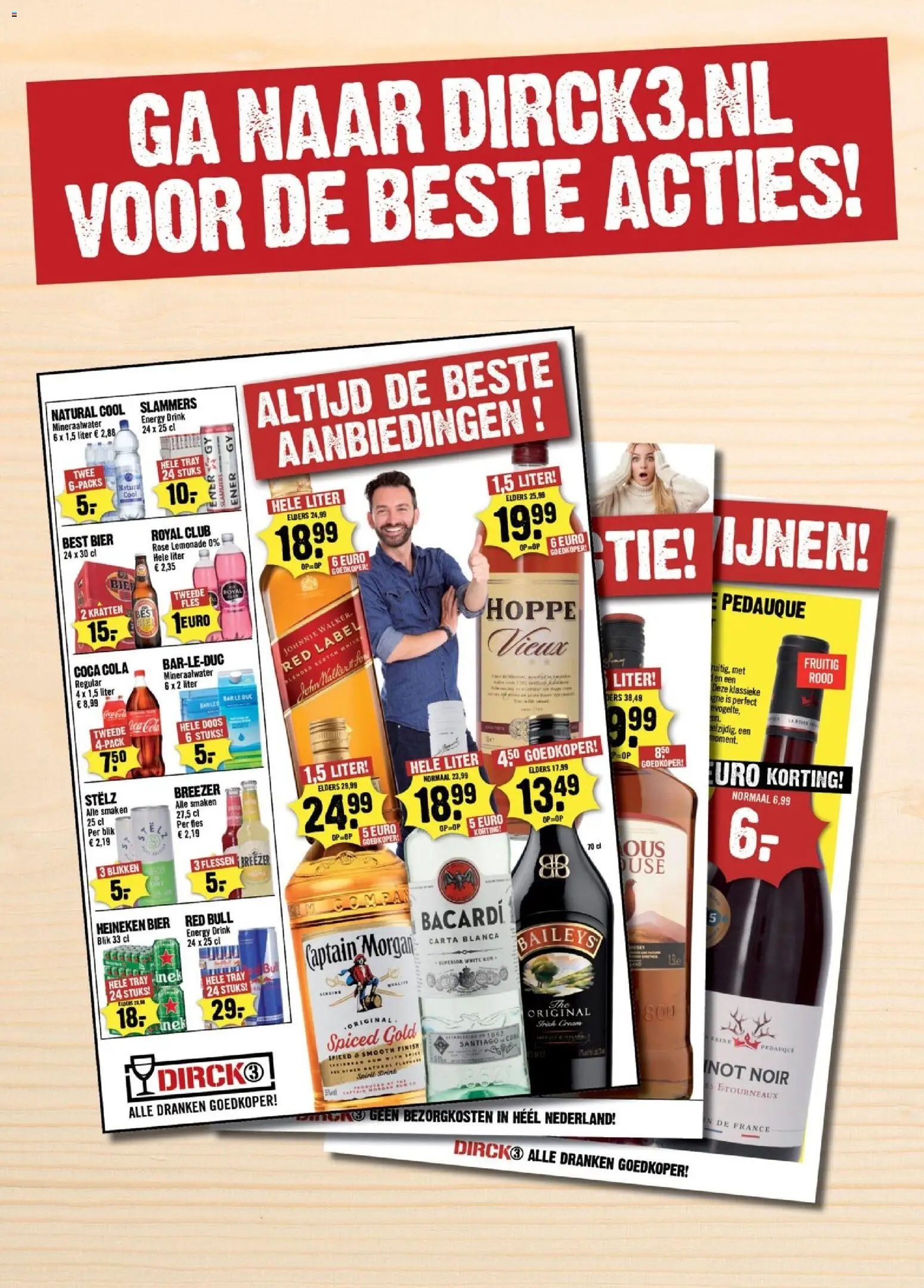 {H1} | Pagina: 21 | Producten: Bier, Fles, Coca Cola, Mineraalwater