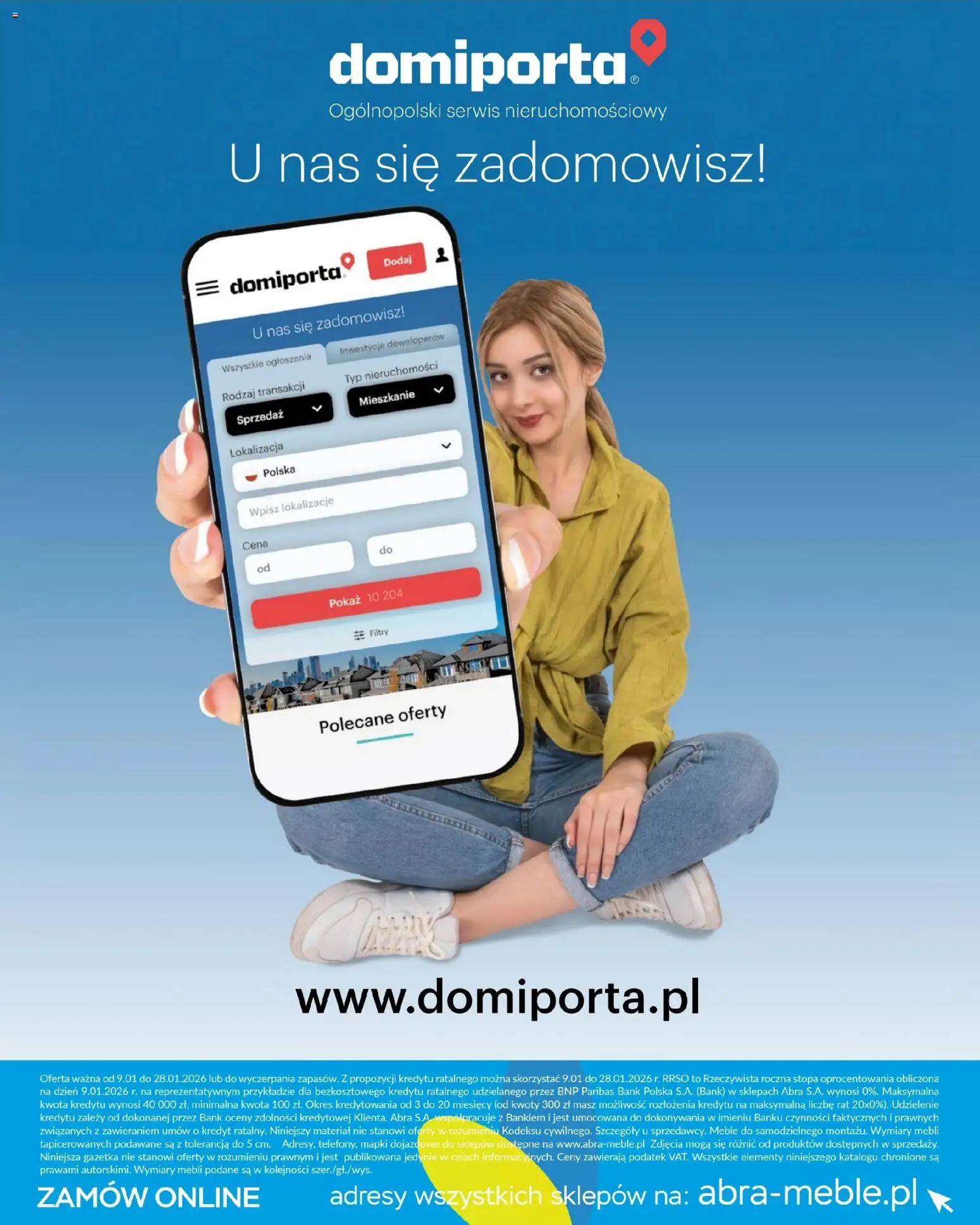 Abra meble Gazetka od 09.01.2026 | Strona: 32