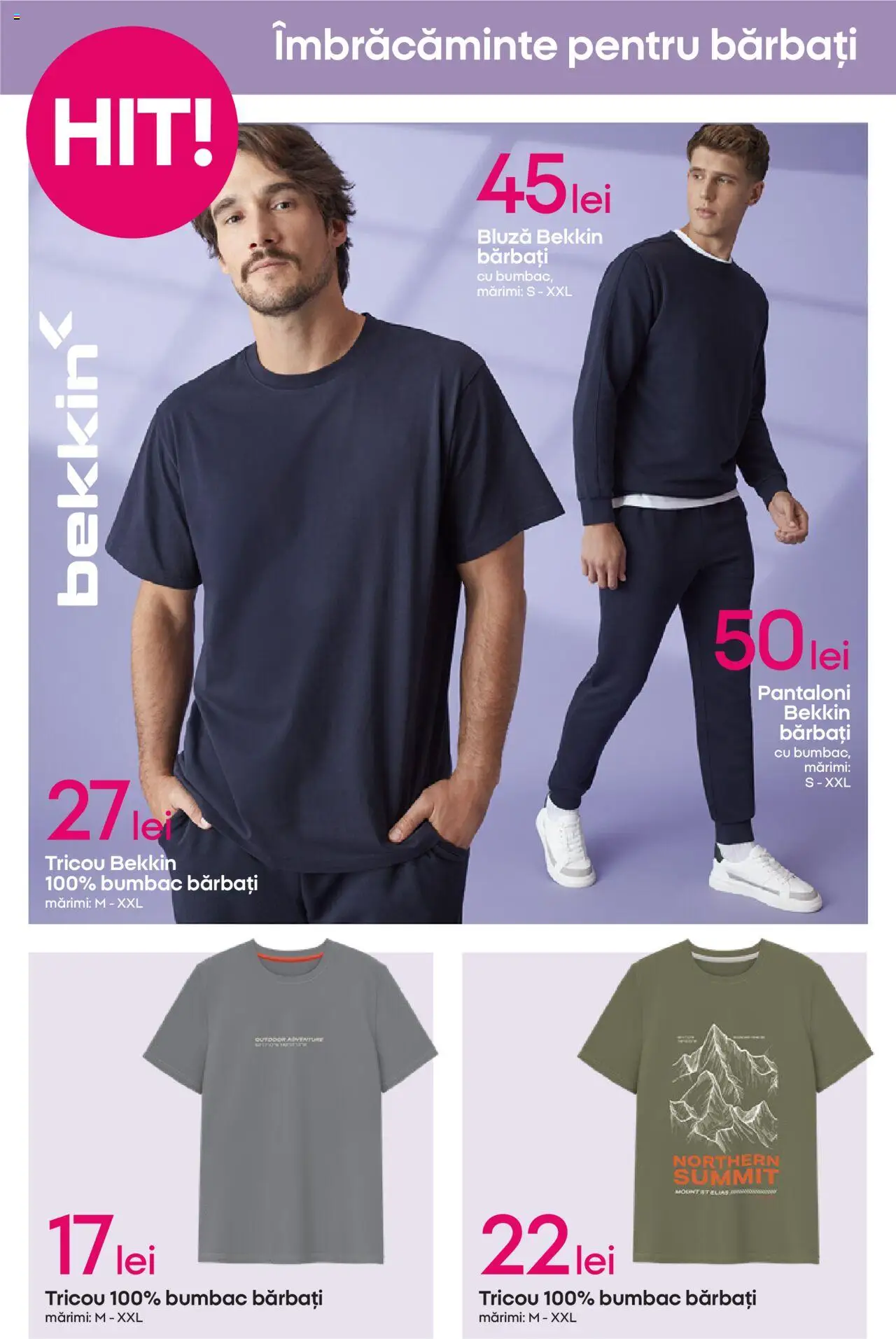 Noul catalog Pepco – valabil de la 25.09.2025 | Pagină: 4 | Produse: Tricou, Bluză, Pantaloni