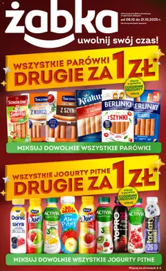 Pogląd oferty "Żabka Gazetka" - ważna od 08.10.2025
