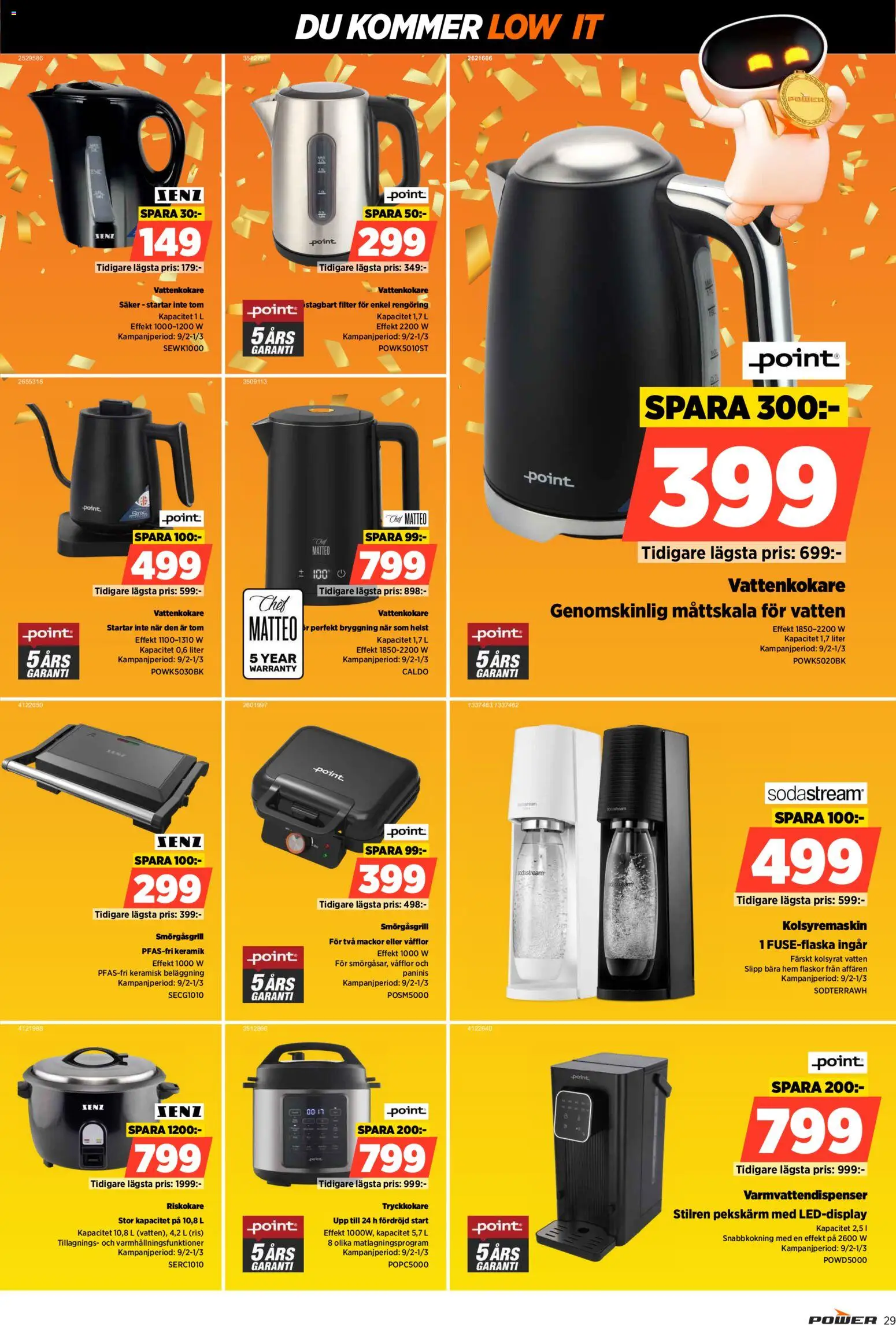 Power reklamblad aktuell från 09.02.2026 | Sida: 29