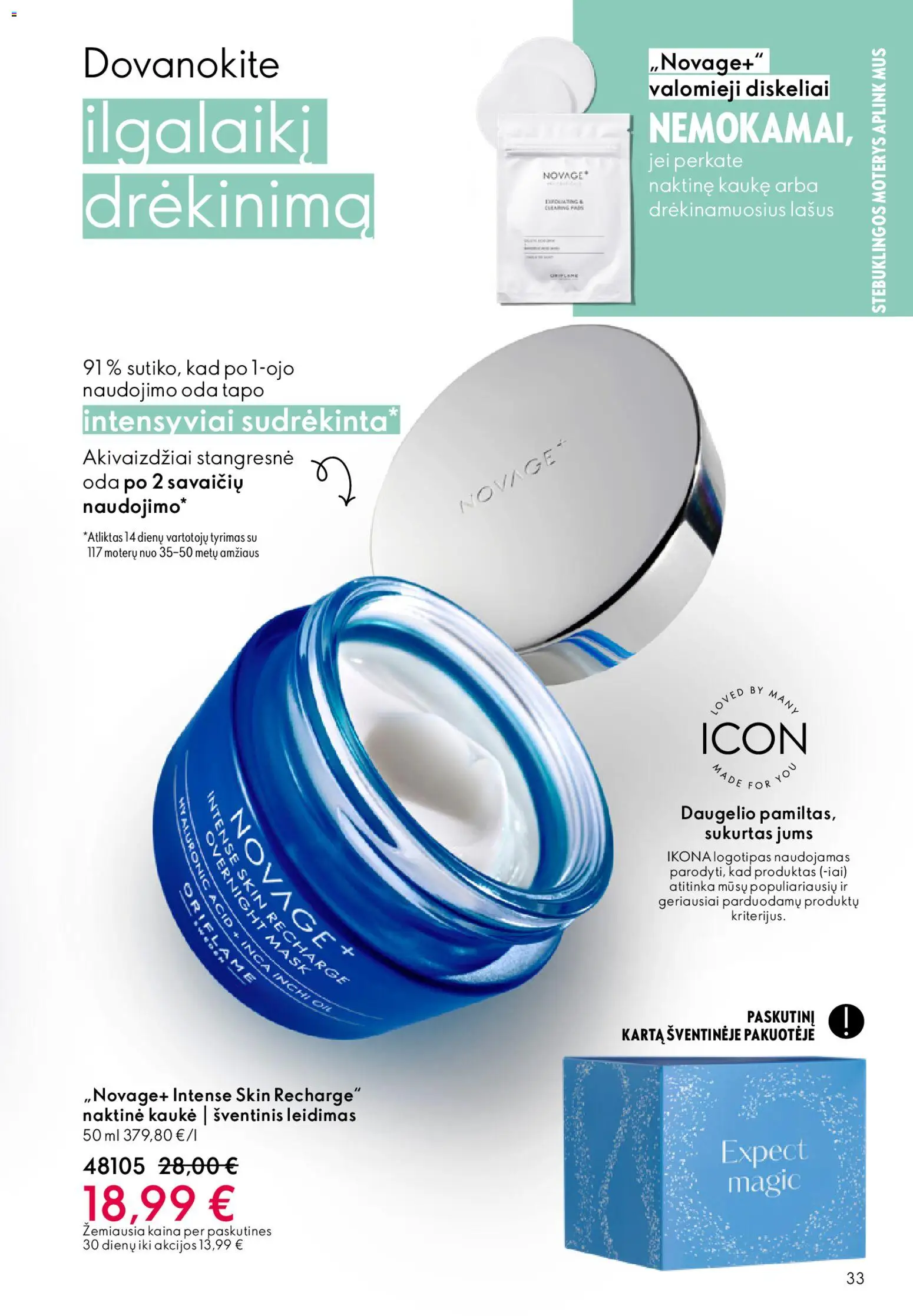 Oriflame akcijos nuo 18.02.2026 | Puslapis: 33 | Prekių: Kaukė