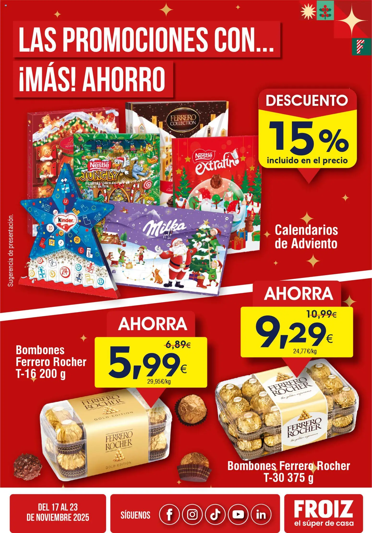 Froiz Oferta semanal │ válido desde el 17.11.2025 | Página: 4 | Productos: Leche
