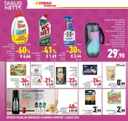 Volantino Conad del 17.06.2025 | Pagina: 34 | Prodotti: Salmone, Lavatrice, Speaker, Bottiglia