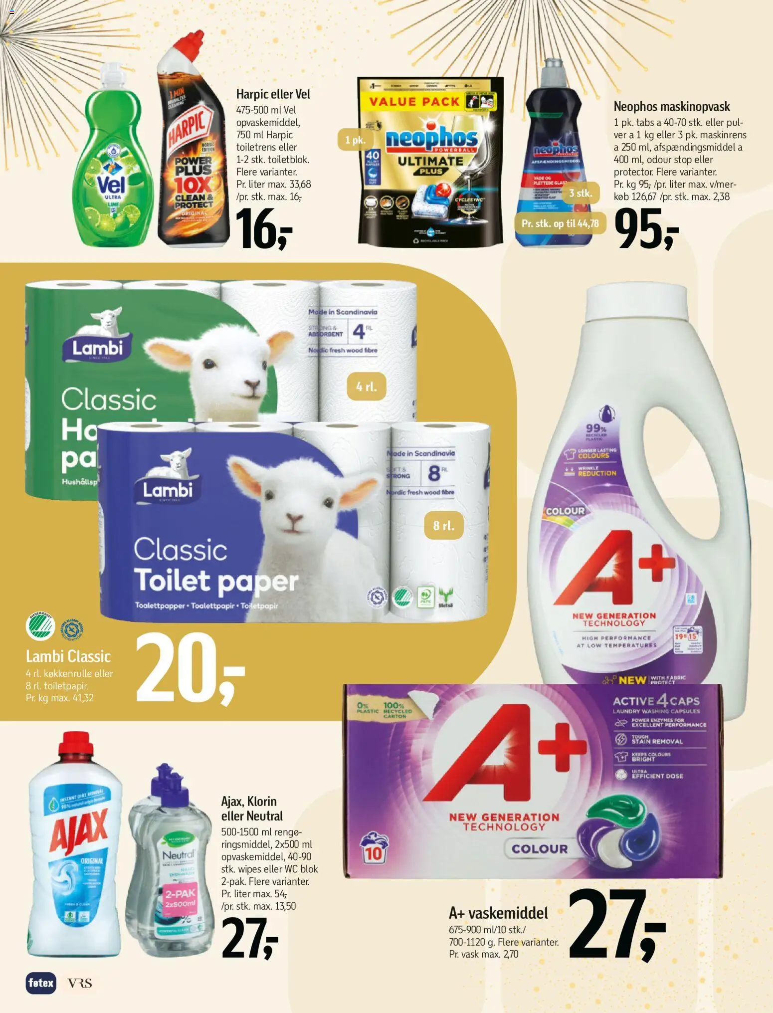 Føtex tilbudsavis – gyldig fra 27.12.2025 | Side: 37 | Produkter: WC blok, Lime, Toilet, Caps