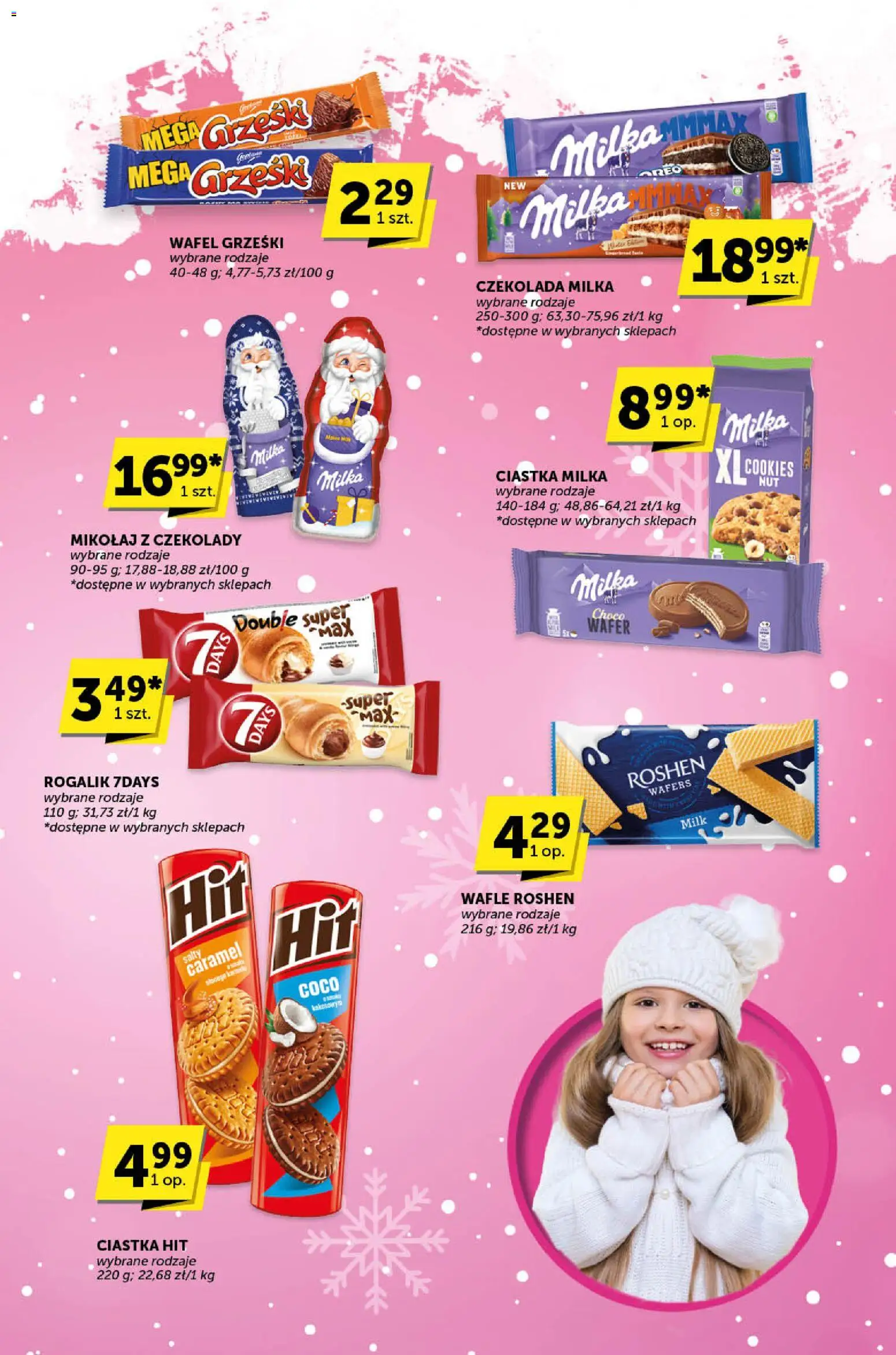 ABC Gazetka - Katalog od 13.11.2025 | Strona: 22 | Produkty: Wafle, Czekolada milka, Czekolada, Ciastka