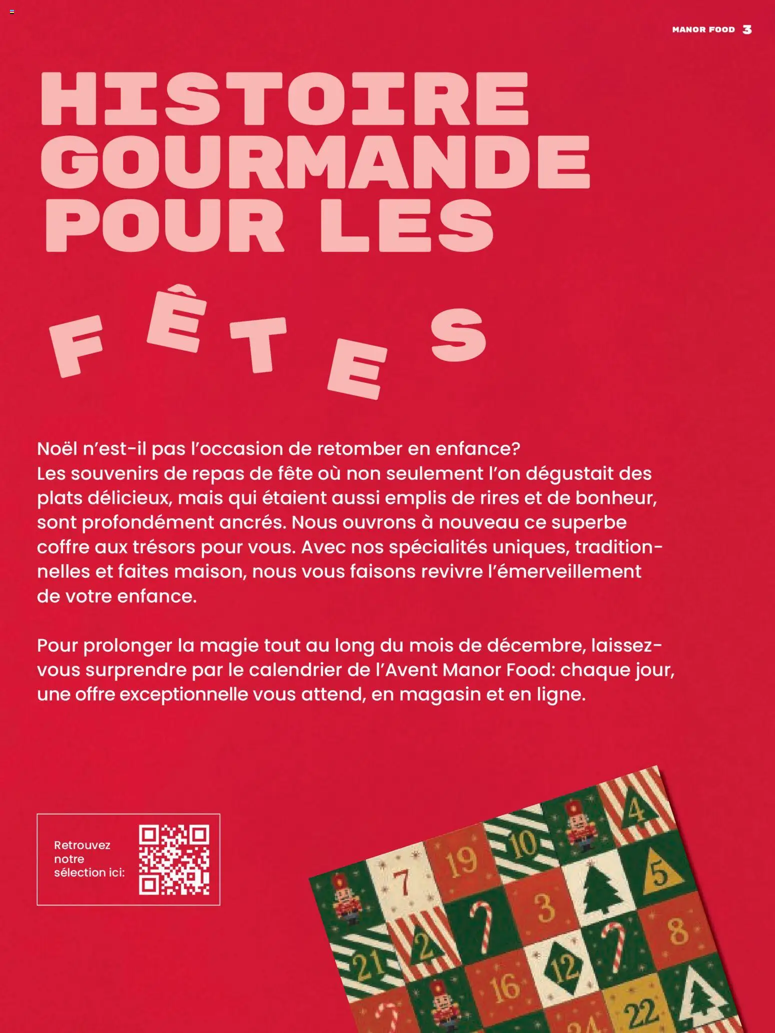 Manor Aktionen Le Noël des Grands Enfants – gültig ab 09.12.2025 | Seite: 3