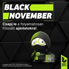 Best Byte Black Friday - amely érvényes a következő dátumtól: 07.11.2025