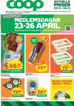 Coop Daglivs erbjudanden - Förhandsvisning av reklamblad från butik Coop Daglivs aktuell från 20.04.2026