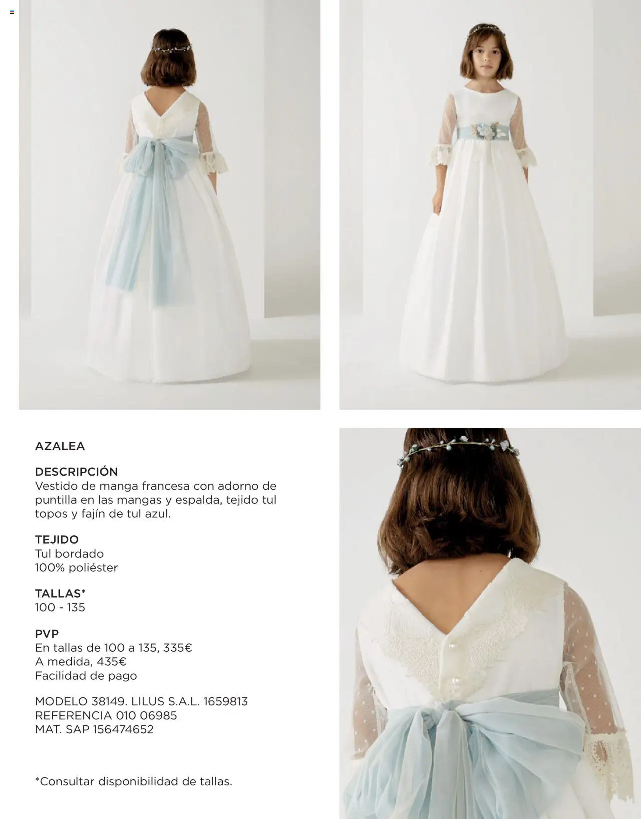 El Corte Inglés Comuniones 2025 │ válido desde el 22.11.2024 | Página: 21