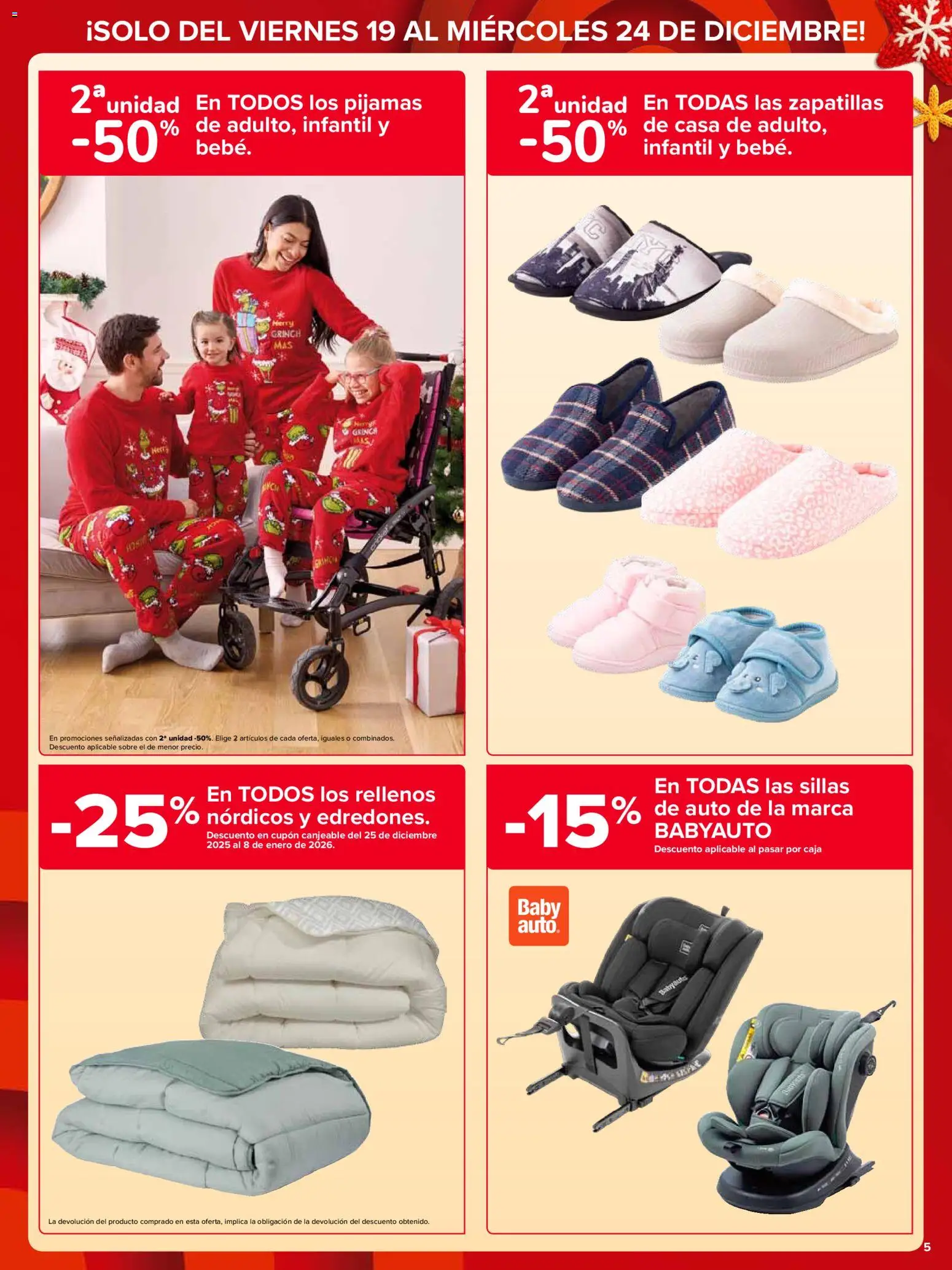 Carrefour folleto │ válido desde el 19.12.2025 | Página: 5 | Productos: Zapatillas, Caja