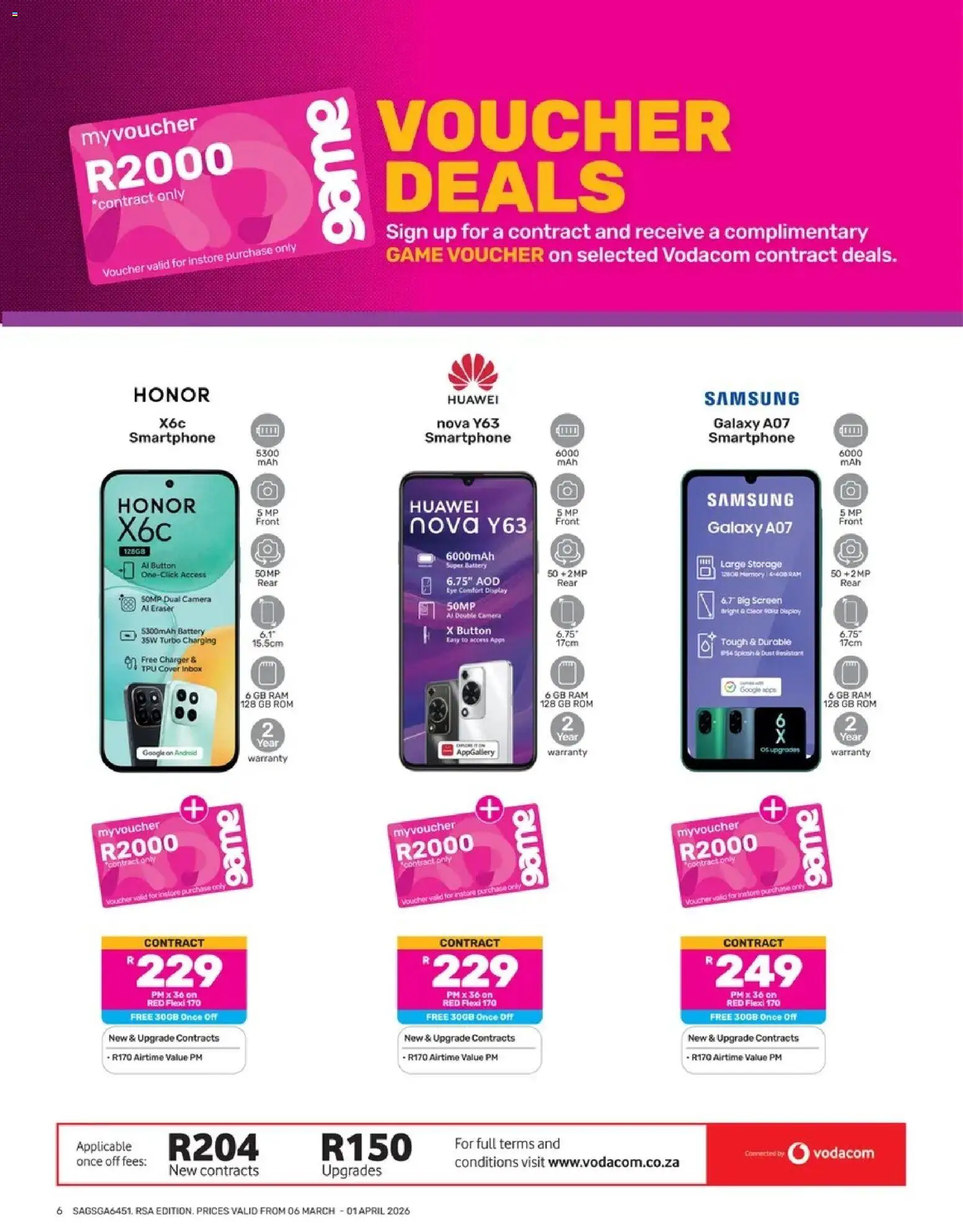 Game Catalogue Power Up valid from 06.03.2026 | Page: 6 | Products: Smartphone, Camera, Charger, Battery