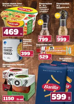 Family Diszkont Akciós újság - amely érvényes a következő dátumtól: 24.10.2025 | Oldal: 16 | Termékek: Chili, Fűszerkeverék, Gulyáskrém, Készétel