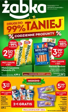Pogląd oferty "Żabka Gazetka" - ważna od 10.09.2025