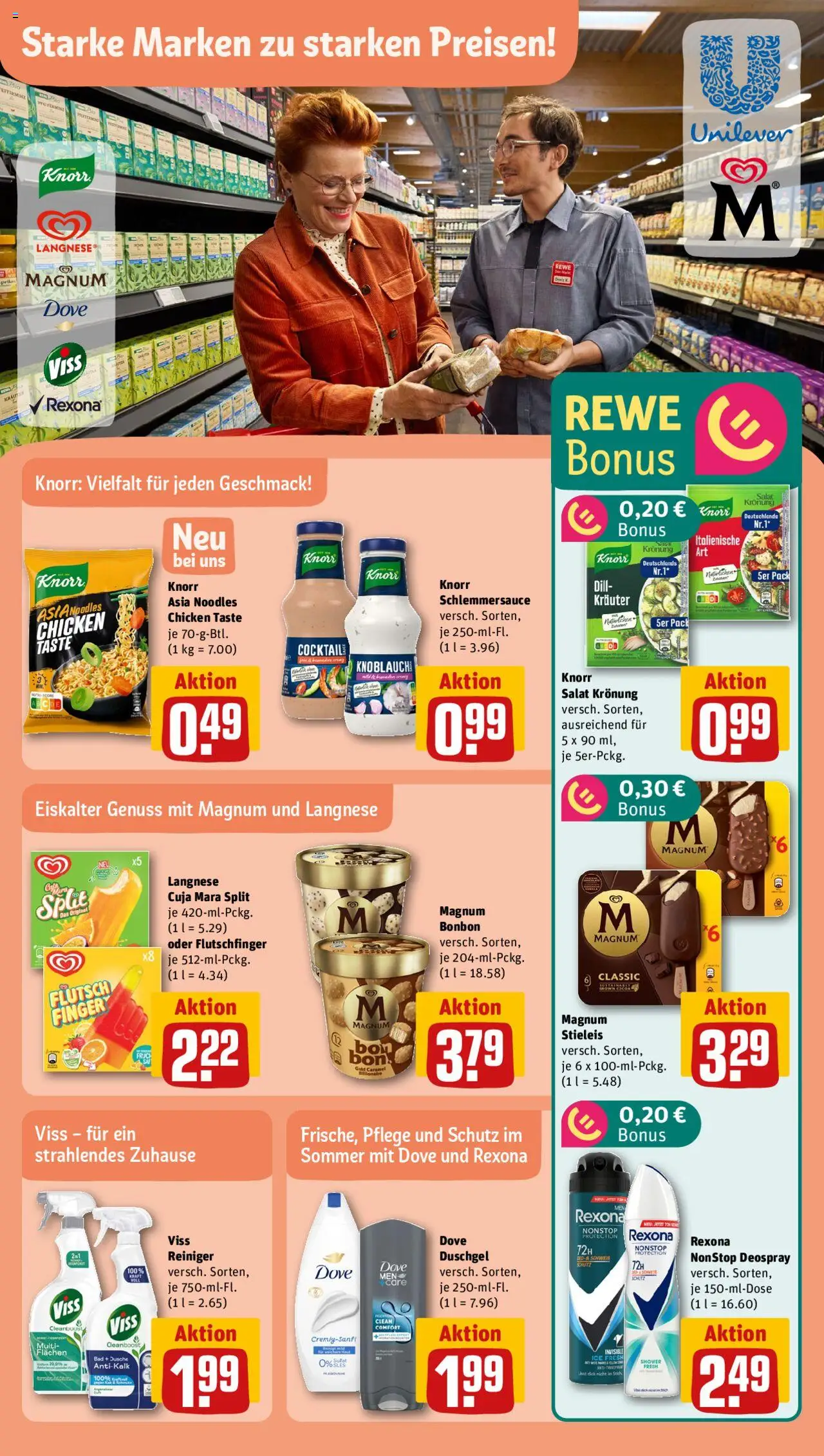 Rewe ihr Kaufpark Prospekt 	 - gültig ab dem 25.08.2025 | Seite: 24 | Produkte: Knorr, Knoblauch, Deospray, Salat