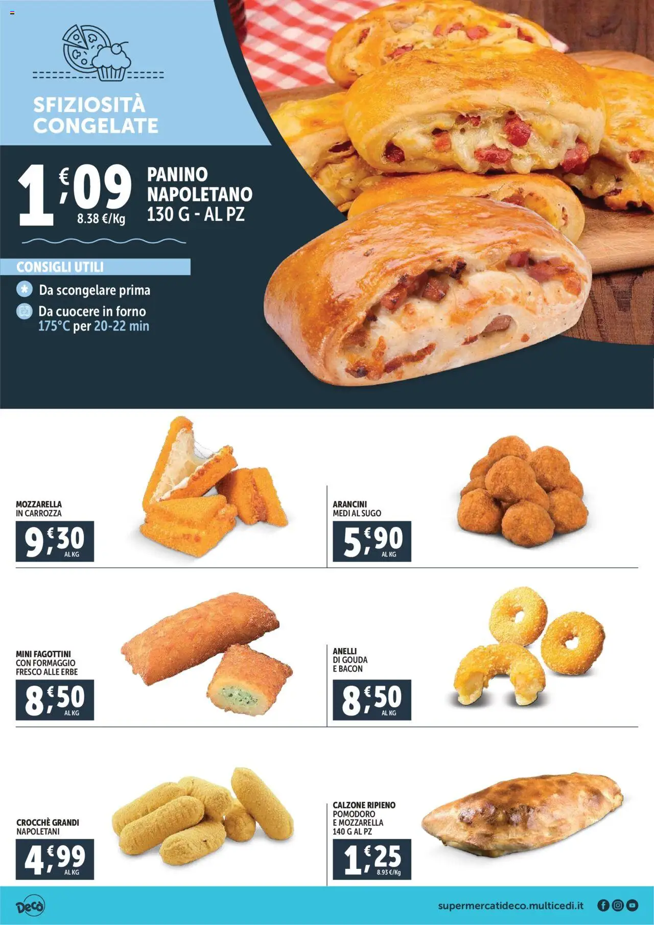 Volantino Decò del 21.08.2025 | Pagina: 4 | Prodotti: Mozzarella, Pomodoro, Forno, Sugo