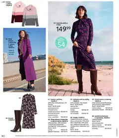 Pogląd oferty "BonPrix Katalog - Przytulny Sezon Przejściowy" - ważna od 22.09.2025 | Strona: 38 | Produkty: Sweter, Płaszcz, Sukienka, Róż