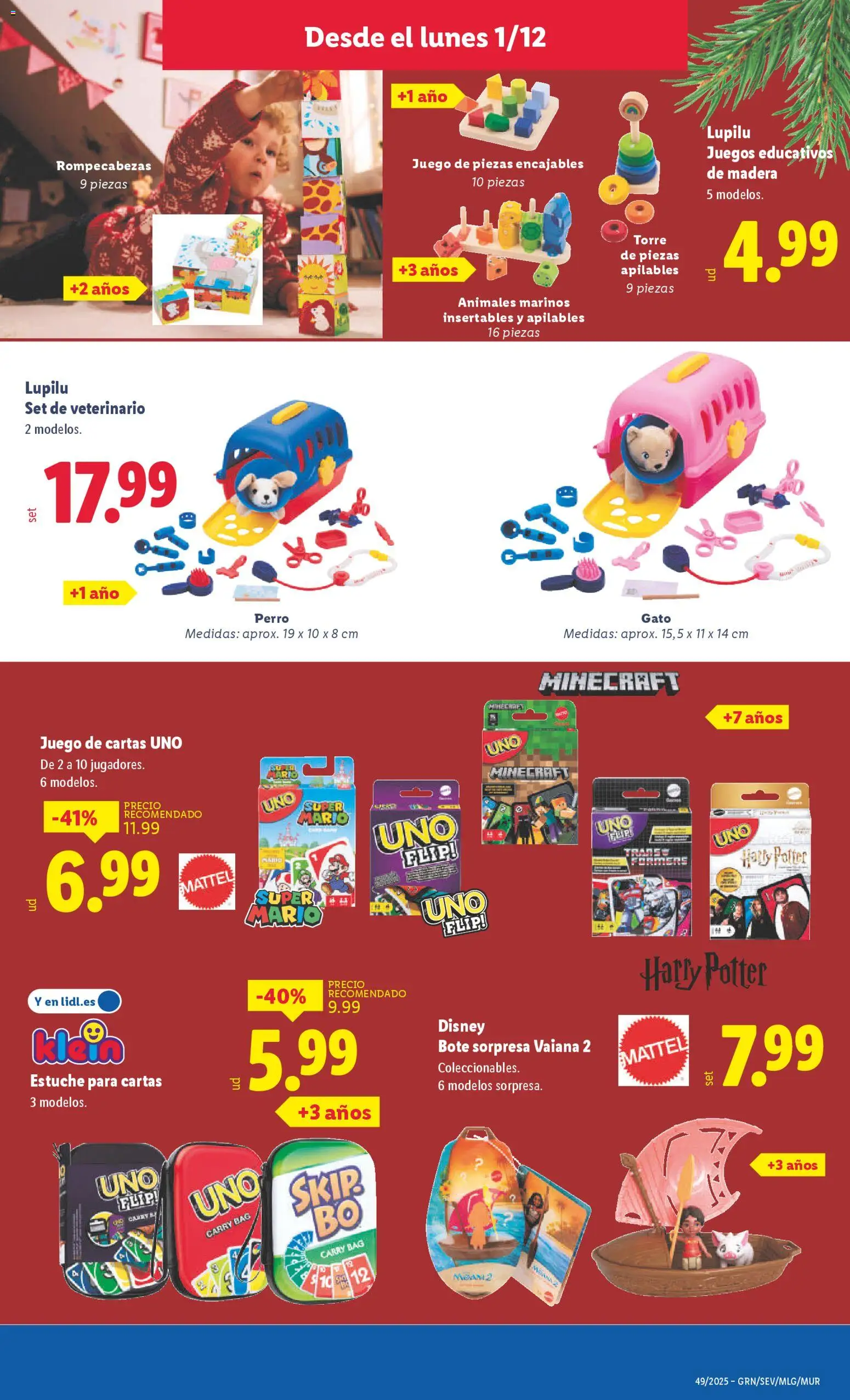 Lidl folleto de bazar │ válido desde el 01.12.2025 | Página: 13