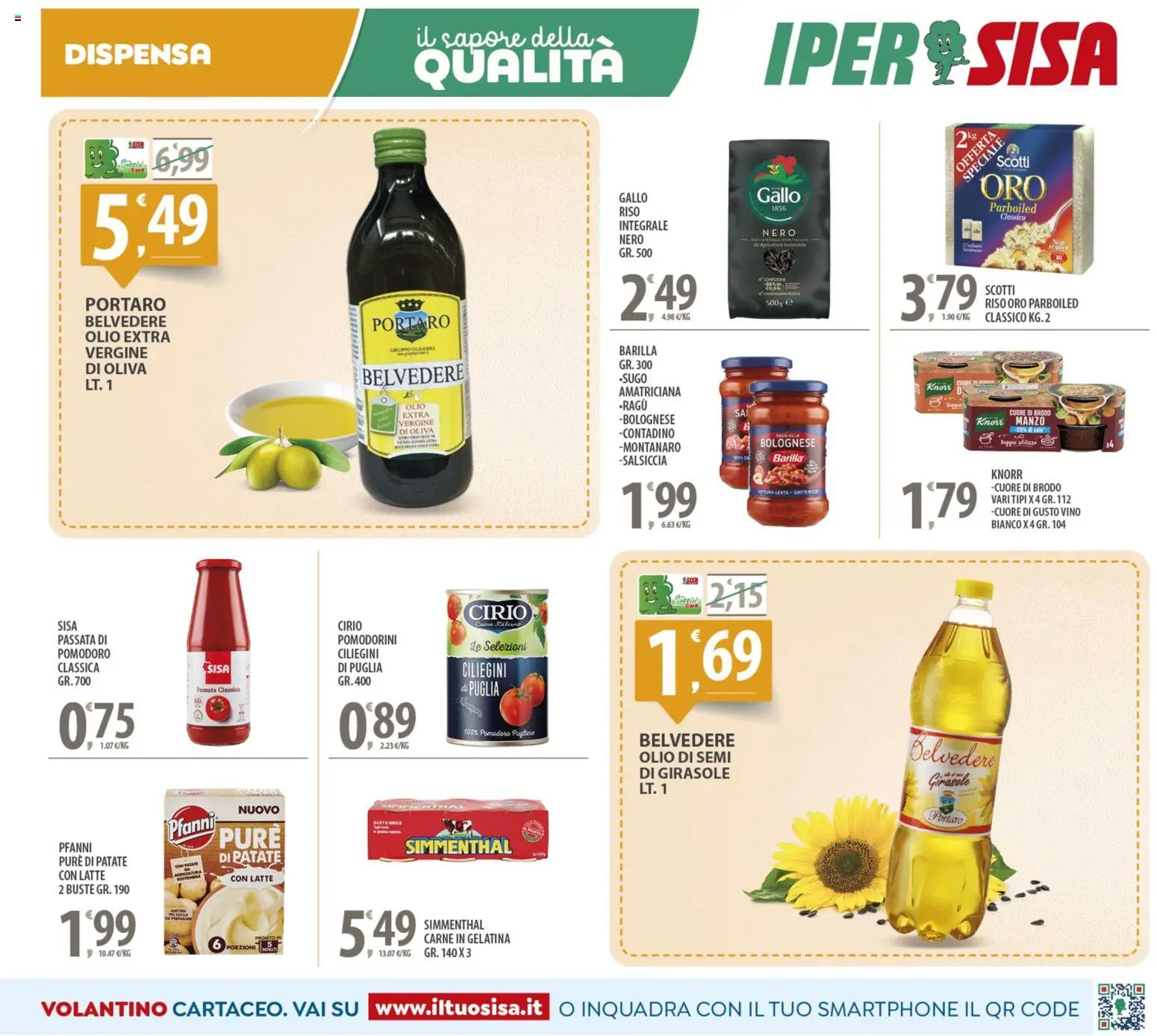 Volantino SISA del 24.10.2025 | Pagina: 11 | Prodotti: Pomodorini, Latte, Olio di semi di girasole, Vino bianco