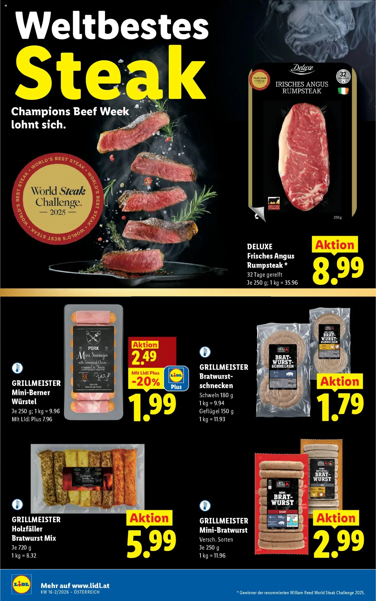 Lidl - Flugblatt gültig ab 16.04.2026 | Seite: 6 | Produkte: Wurst, Grill