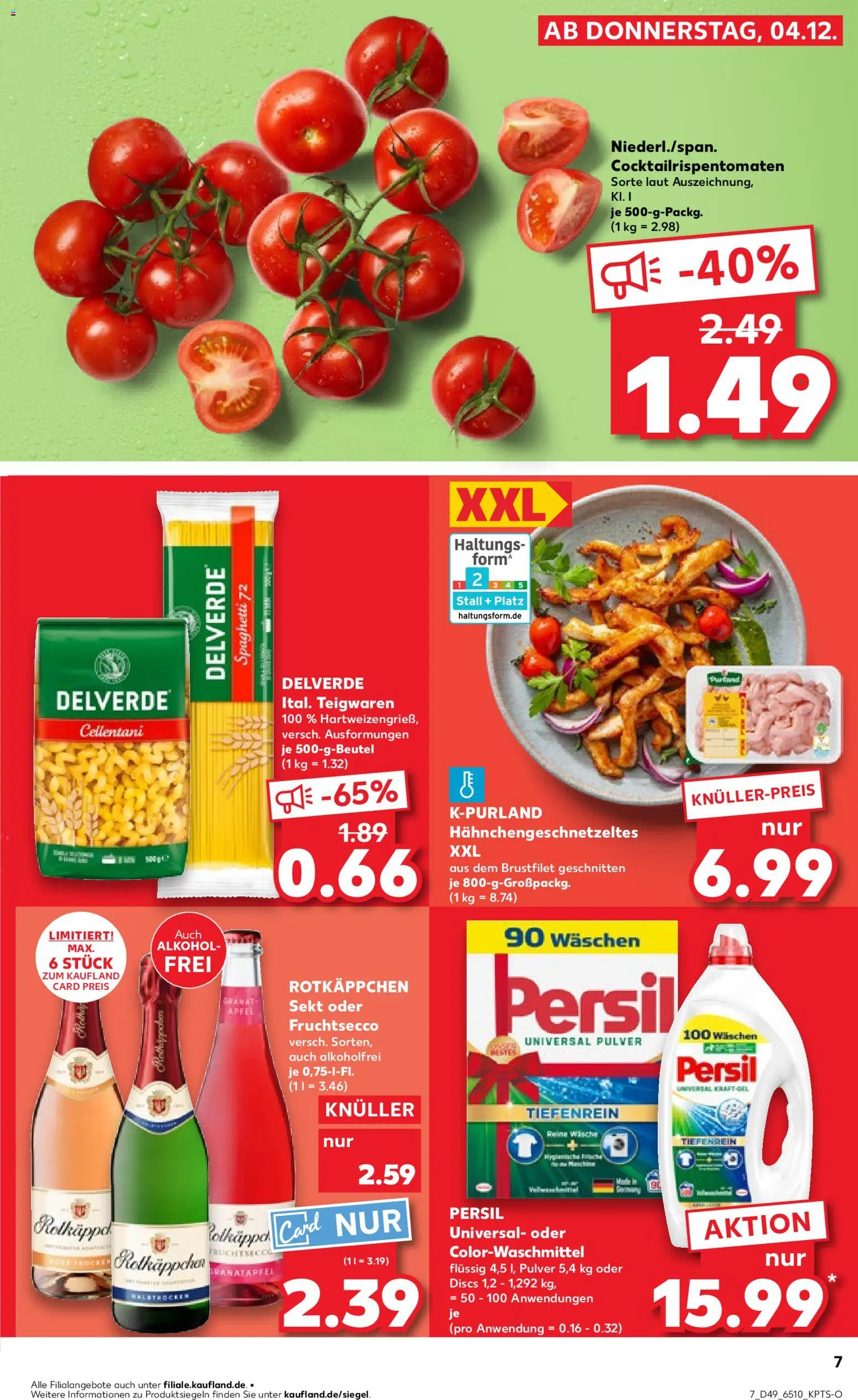 Kaufland prospekt Bremen	 – gültig ab 07.12.2025 | Seite: 7 | Produkte: Äpfel, Fruchtsecco, Rotkäppchen, Persil