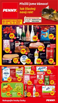 Náhled letáku Penny Market leták - Čtvrtečník od 27.12.2025