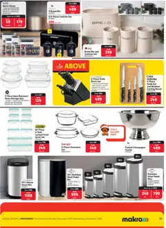 Makro specials catalogue – valid from 03.11.2025 | Page: 29 | Products: Knife set, Steak, Cooler, Bread