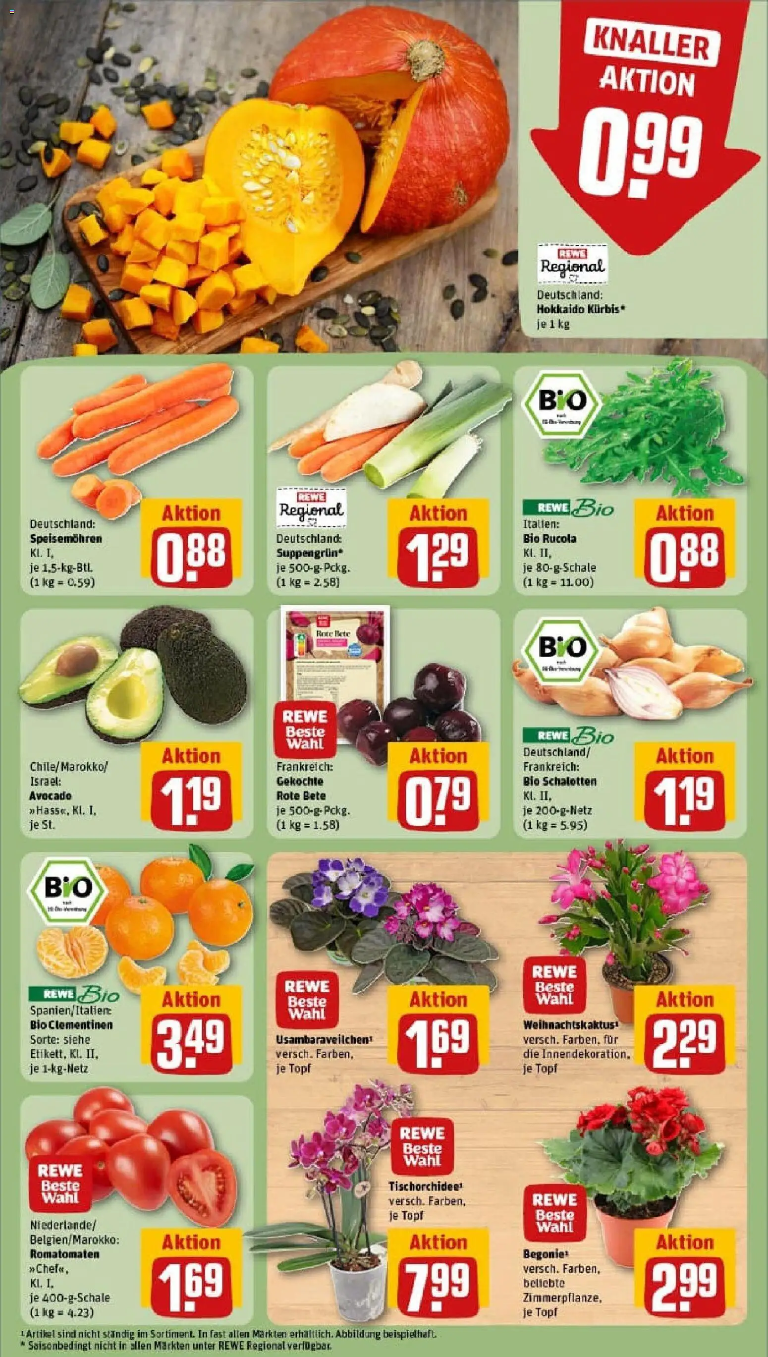 Rewe prospekt Bochum	 – gültig ab 26.10.2025 | Seite: 7 | Produkte: Rucola, Avocado