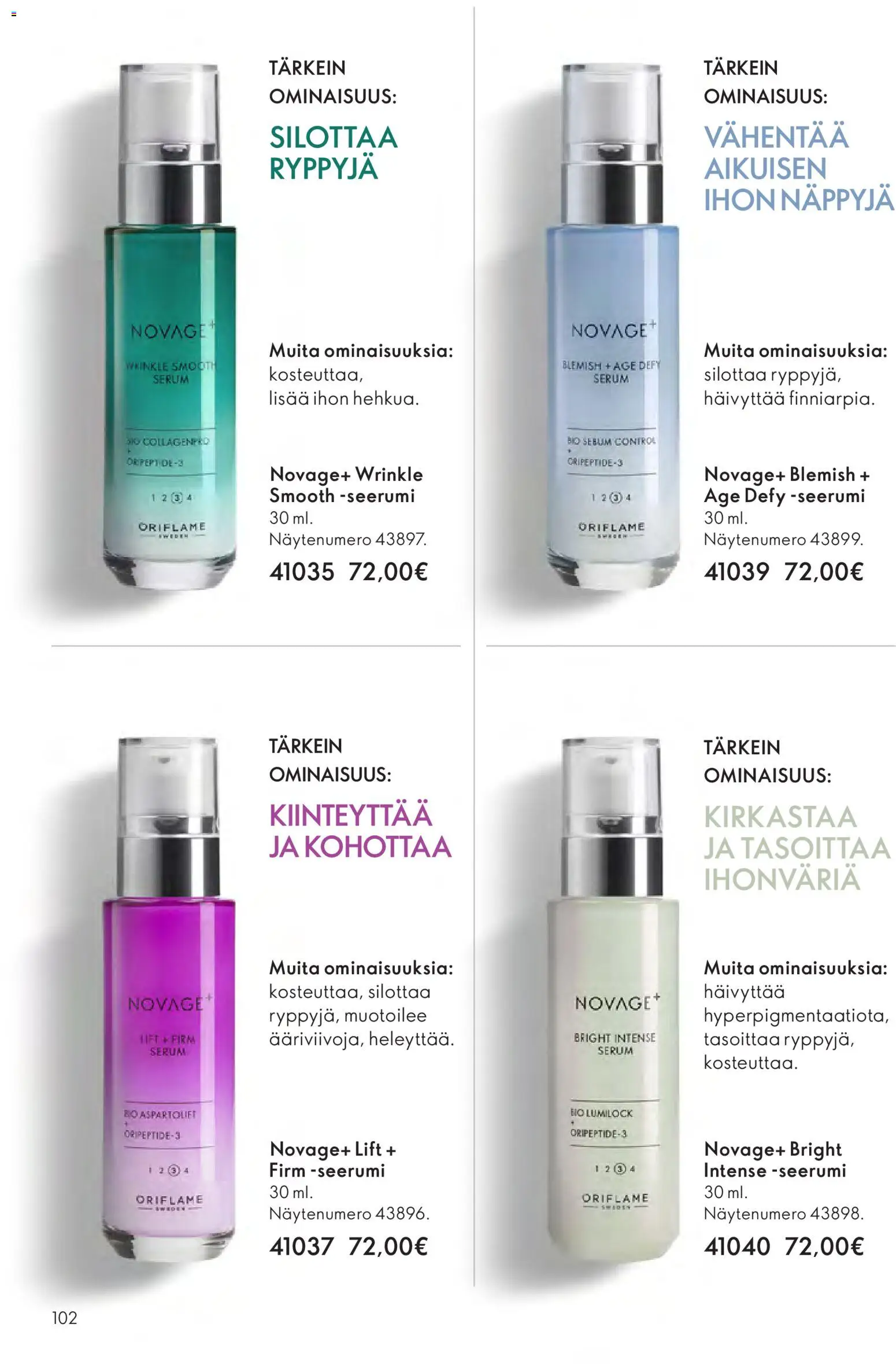 Oriflame - Black Friday – voimassa 19.11.2025 alkaen | Sivu: 102