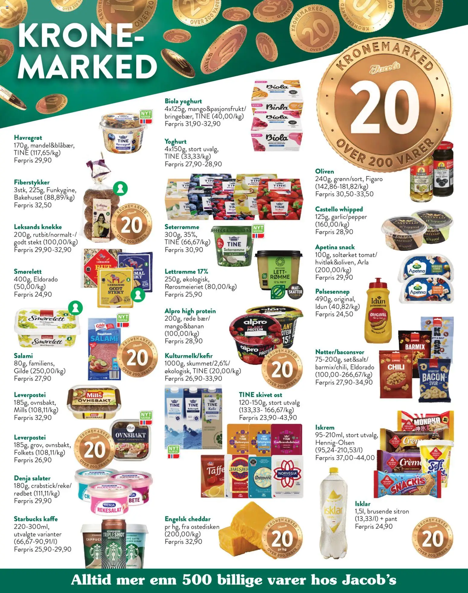 {H1} | Side: 4 | Produkter: Bavețică, Salami, Iskrem, Sitron