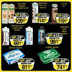 17.04.2026 tarihinden itibaren geçerli olan Sarıyer kataloğu önizlemesi | Sayfa: 11 | Ürünler: Süt, Şeker, Badem, Yulaf