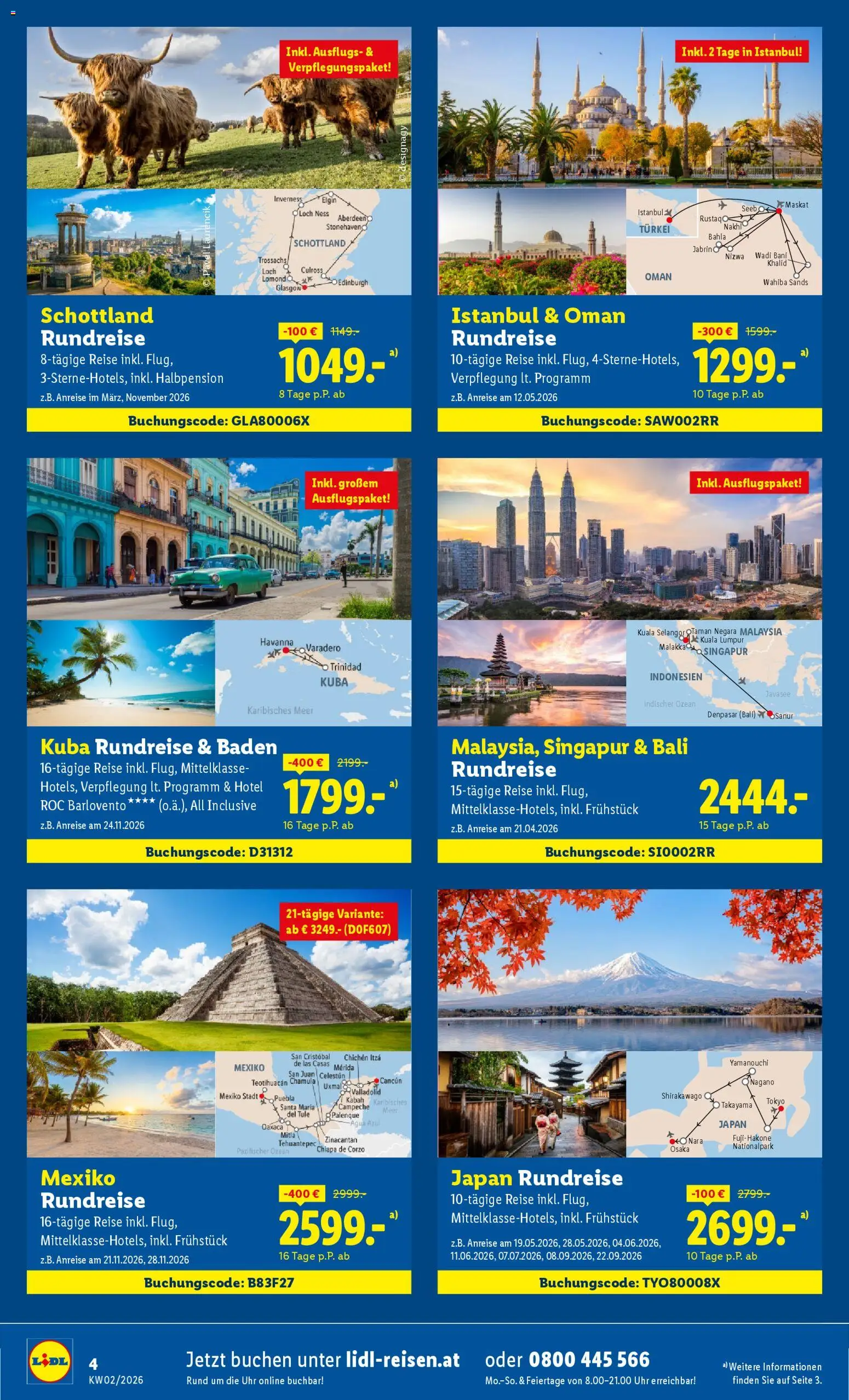 Lidl Frühbucher-Highlights gültig ab 05.01.2026 | Seite: 4 | Produkte: Uhr