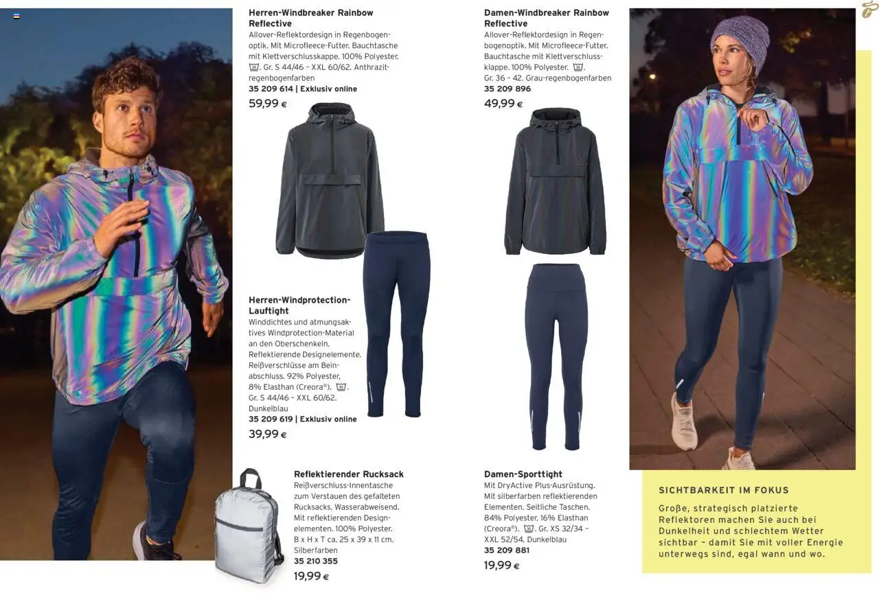 Tchibo Eduscho Katalog Run & Shine gültig ab 01.10.2025 | Seite: 4 | Produkte: Rucksack