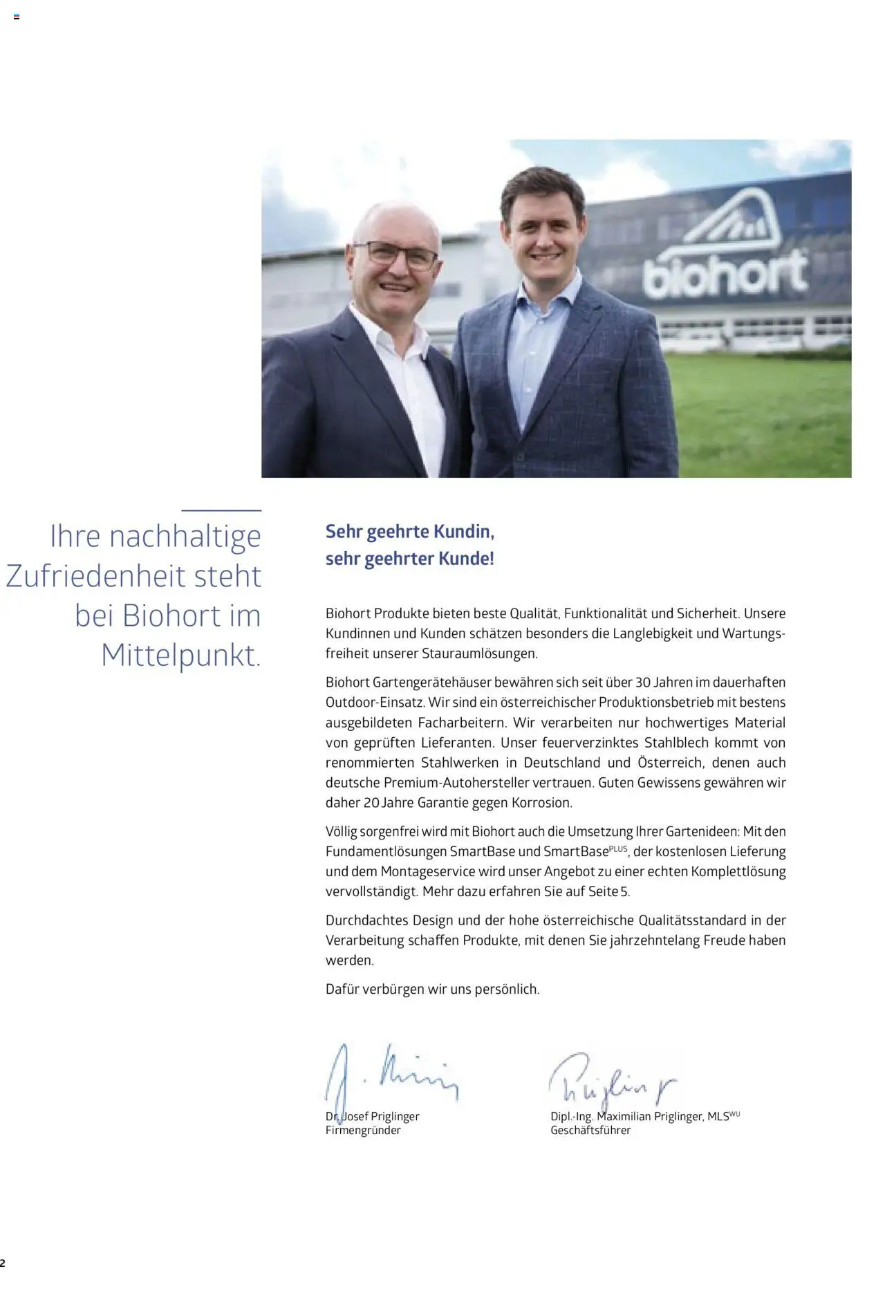 Dehner Biohort – Metall für Garten & Terrasse gültig ab 30.12.2024 | Seite: 2