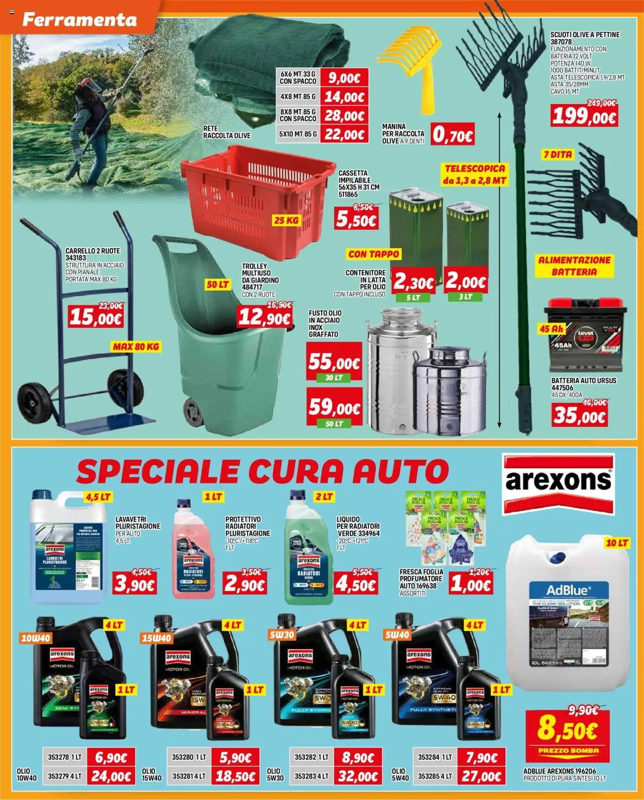 Volantino Orizzonte del 09.10.2025 | Pagina: 10 | Prodotti: Carrello, The, Contenitore, Trolley