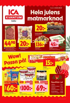 ICA Kvantum - Eslöv - Förhandsvisning av reklamblad från butik ICA Kvantum aktuell från 22.12.2025