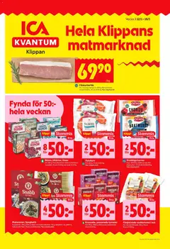 ICA Kvantum - Klippan - Förhandsvisning av reklamblad från butik ICA Kvantum aktuell från 12.01.2026