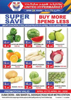 Preview of United Hypermarket catalogue - Super save valid from 03.04.2026