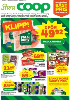Coop Forum erbjudanden - Förhandsvisning av reklamblad från butik Coop Forum aktuell från 07.04.2026