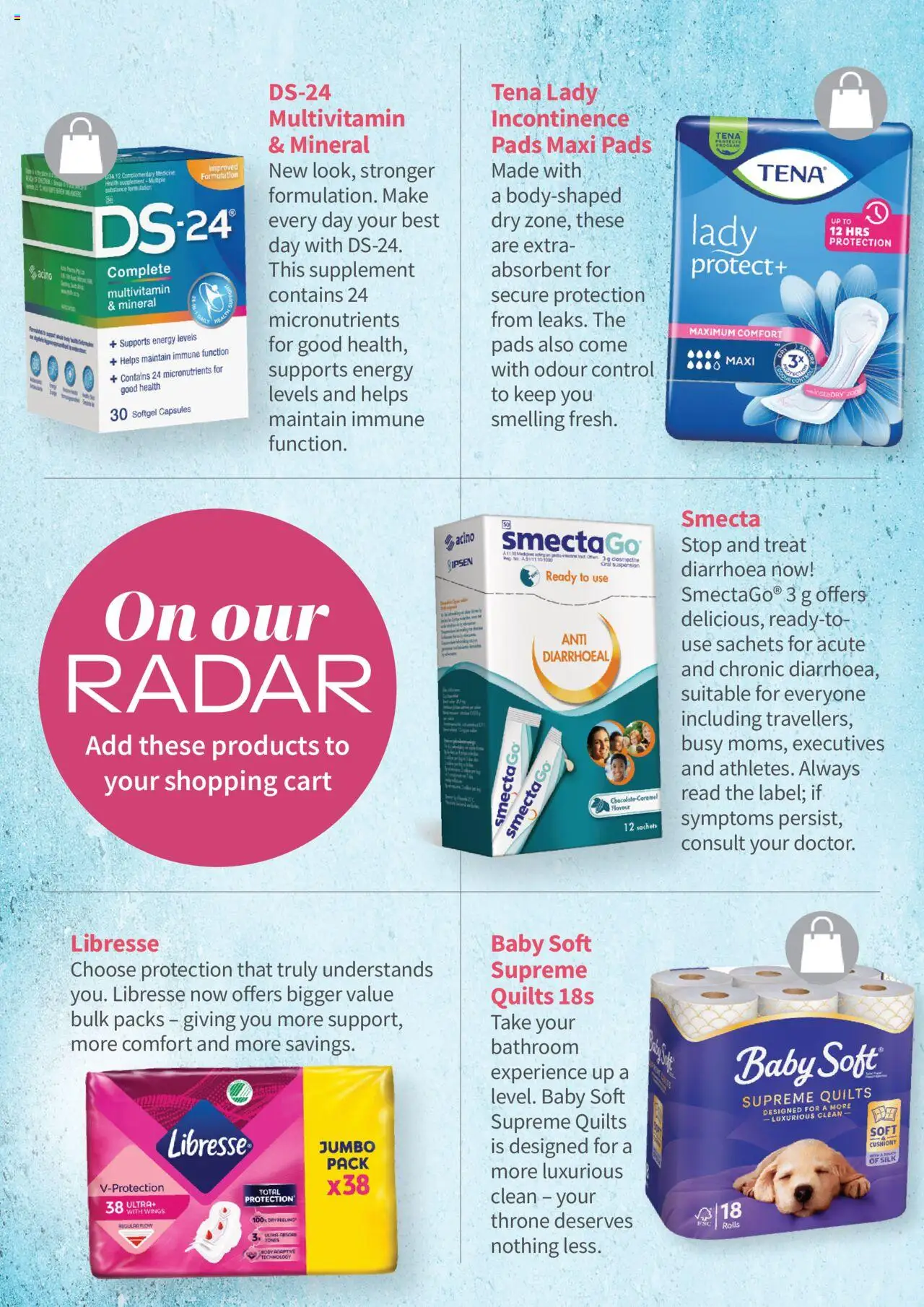 New Clicks catalogue – valid from 01.10.2025 | Page: 115 | Products: Pads