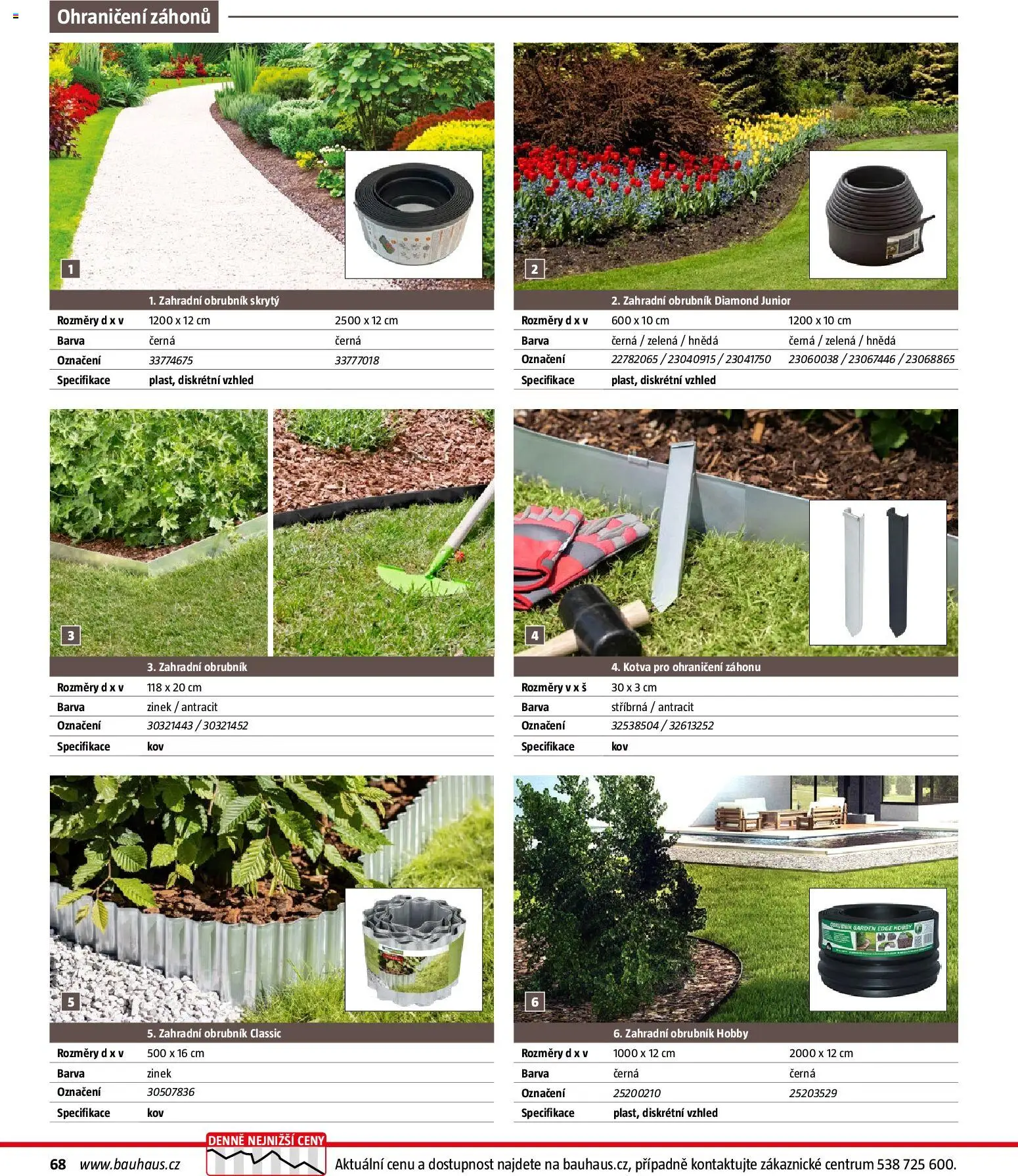 Bauhaus katalog Ploty a zahradní domky od 11.03.2026 | Strana: 68