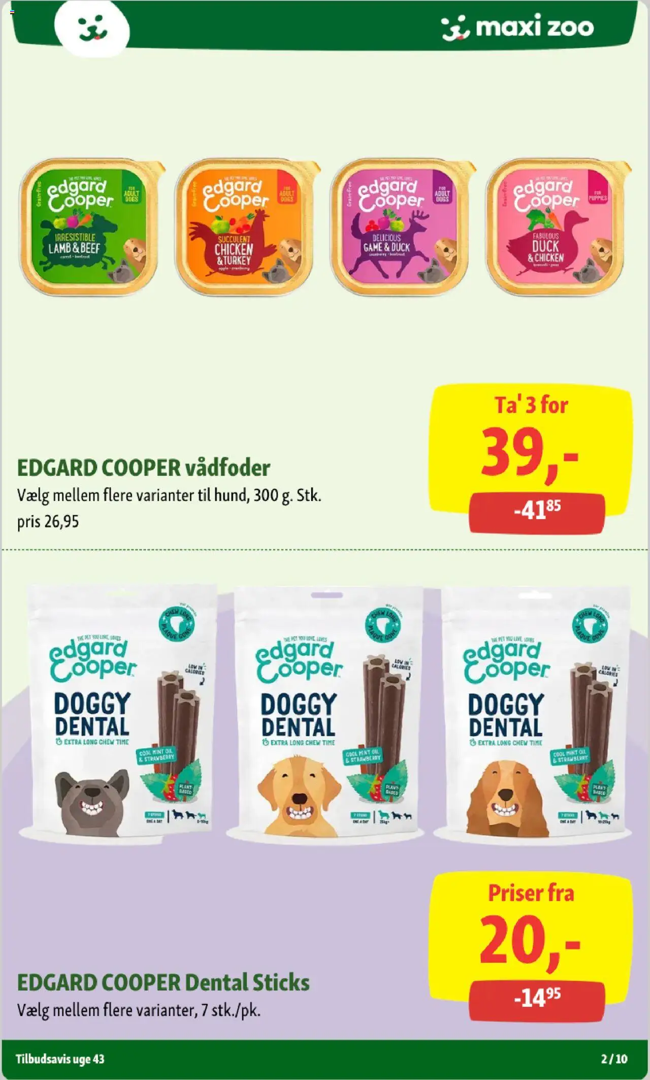 Maxi Zoo tilbudsavis – gyldig fra 20.10.2025 | Side: 2