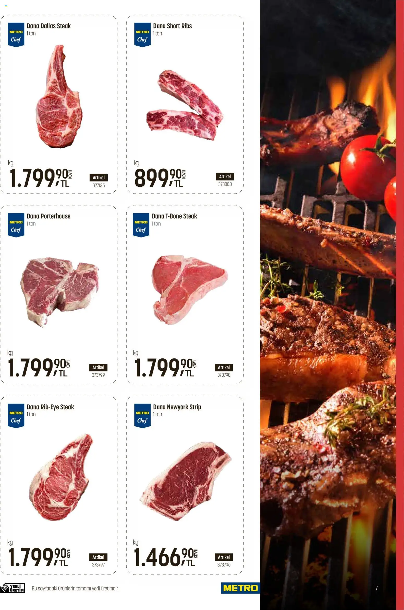 Metro - Fast Food Kataloğu - 15.04.2026 tarihinden itibaren geçerlidir | Sayfa: 7