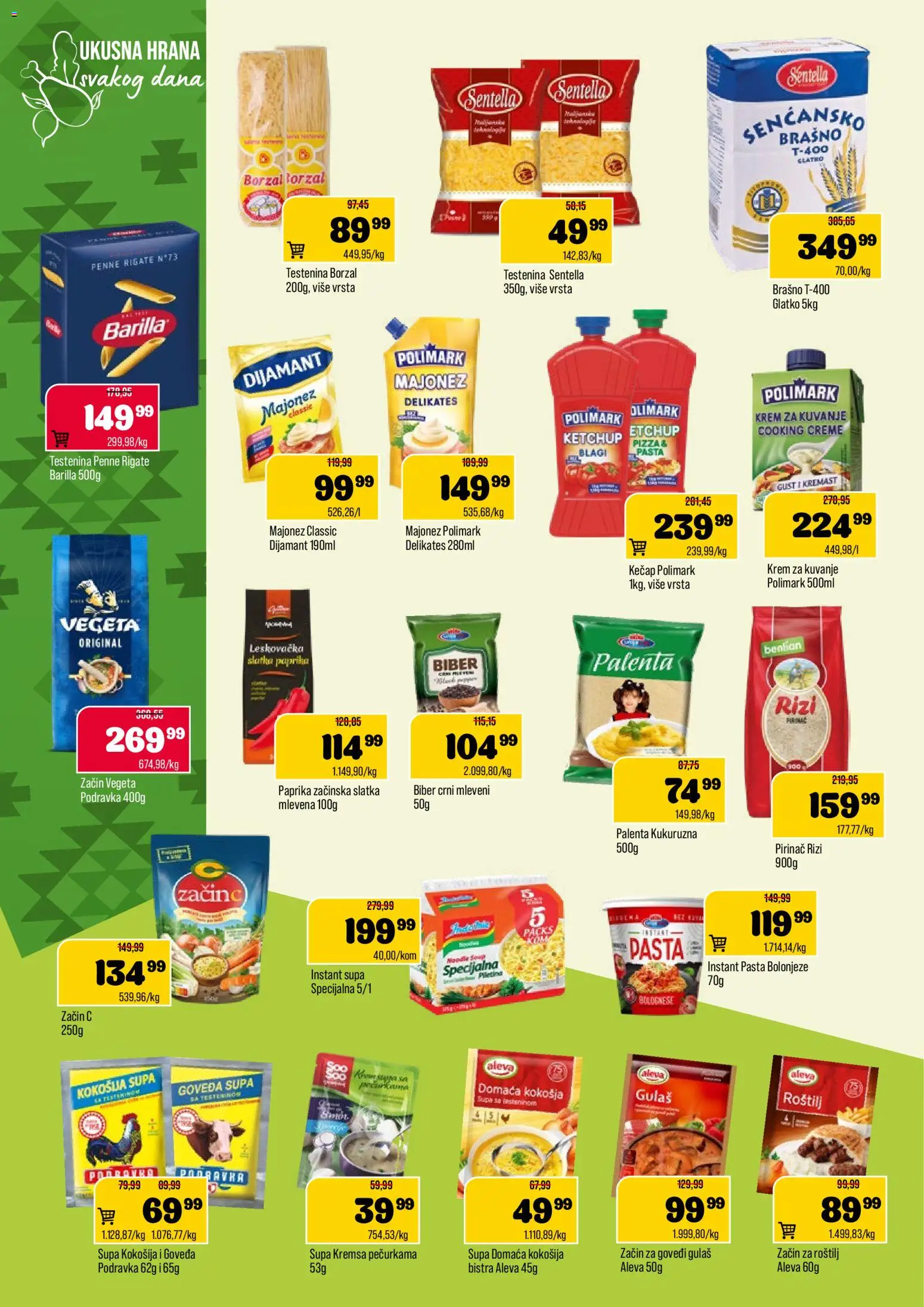 Podunavlje katalog - važi od 22.10.2025 | Strana: 6 | Proizvode: Kečap, Paprika, Podravka, Piletina