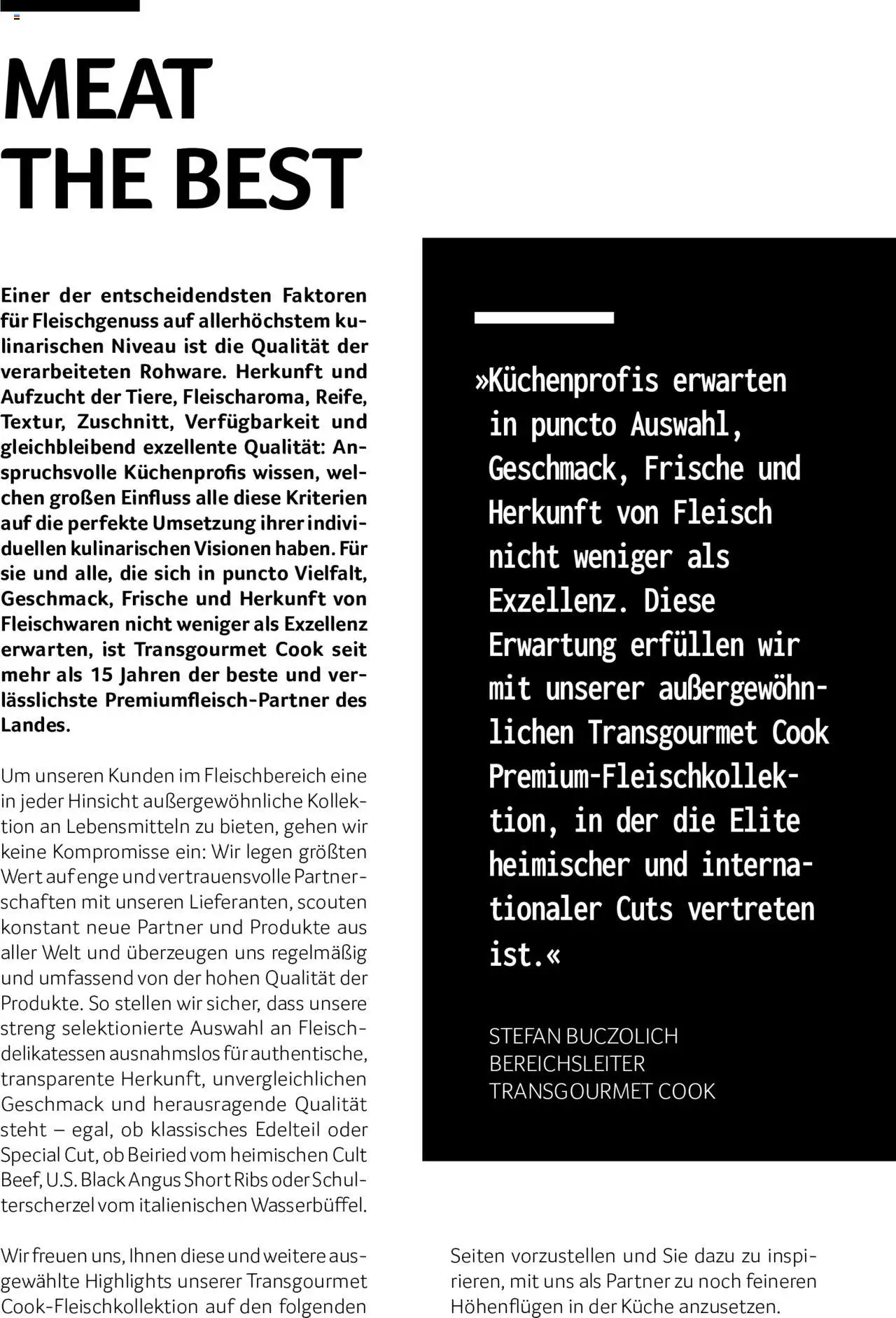 Transgourmet Fleischkultur neu definiert | Cook Folder gültig ab 24.06.2024 | Seite: 2
