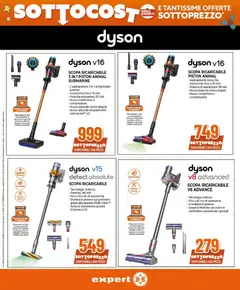 Anteprima del volantino Volantino Expert	 valido a partire dal 12.12.2025 | Pagina: 30 | Prodotti: Schermo, Contenitore, Aspirapolvere, Dyson