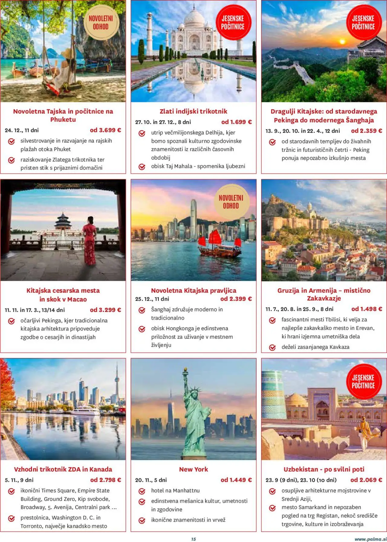 Novi Palma katalog ponudbe – veljaven od 01.08.2025 | Stran: 15