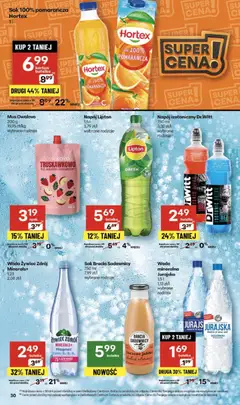 Pogląd oferty "Delikatesy Centrum Gazetka" - ważna od 30.10.2025 | Strona: 30 | Produkty: Woda żywiec, Ice Tea, Delikatesy, Woda