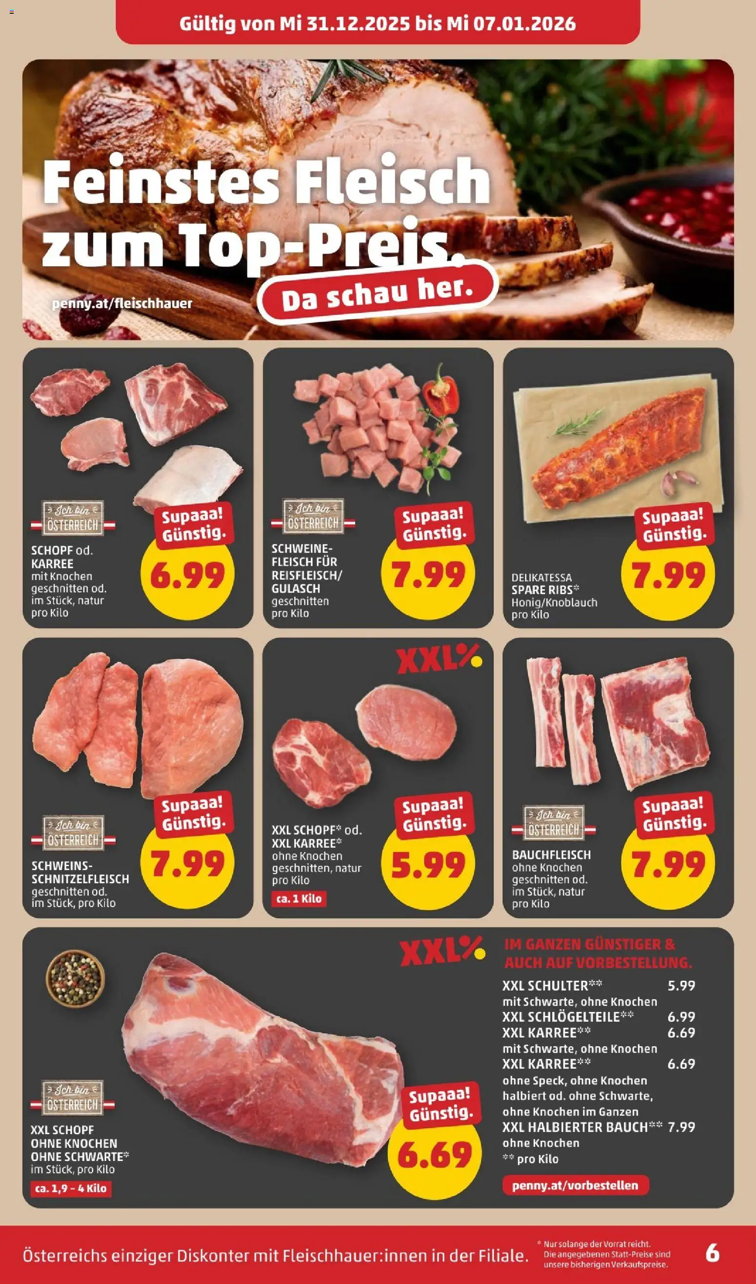 Penny Markt Flugblatt gültig ab 31.12.2025 | Seite: 6